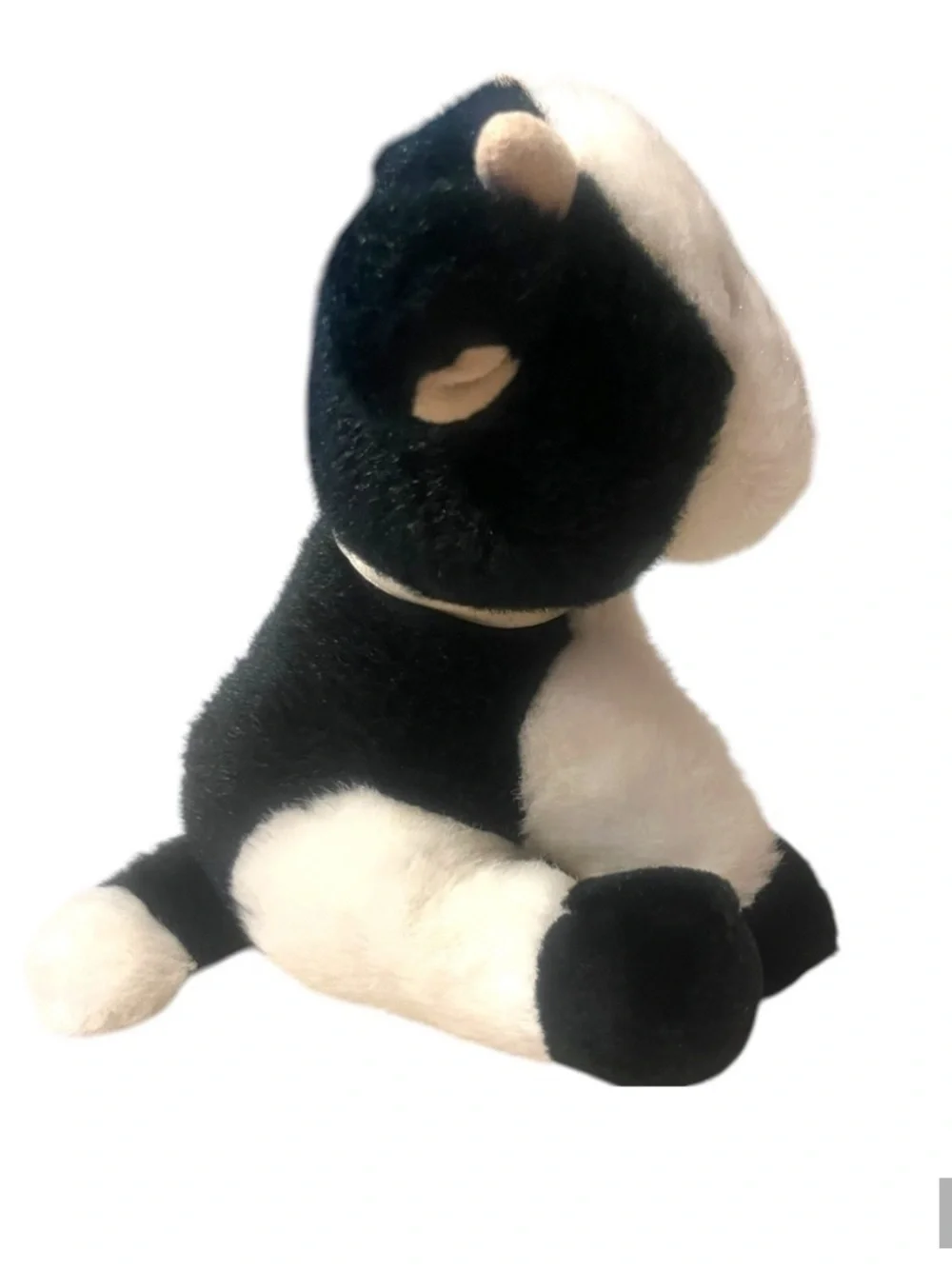 Mary Meyer ALFALFA 1991 Plush Black & White Cow 9”